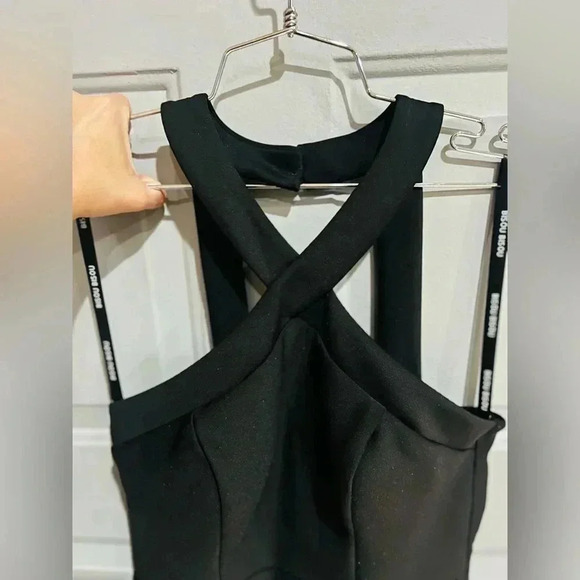 Bisou Bisou Michelle bohbot Black Sleeveless Dress in size 4 like new condition - Picture 4 of 8